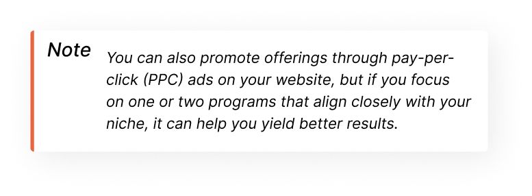 Join Affiliate Programs