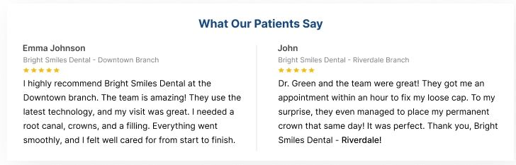Promote Positive Testimonials