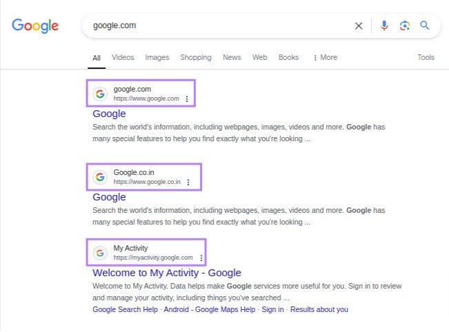 Search Within Specific Websites