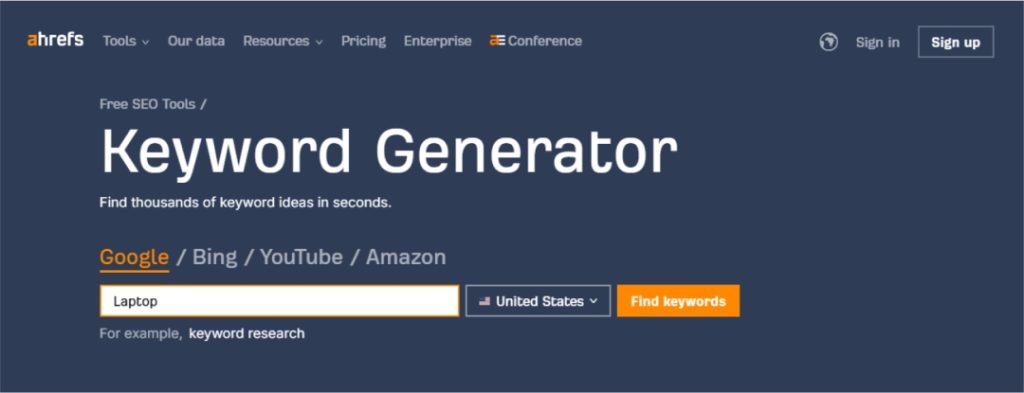 Keyword Generator